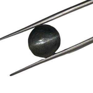 Mantrit (Energized) Cat’s Eye Stone (Lehsunia) Smoky Black Colour Gemstone – 7.00 Carat - Image 1