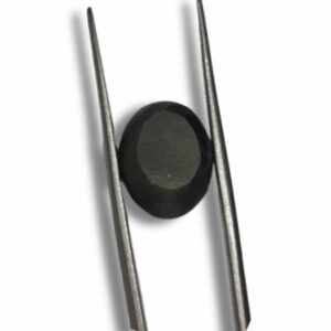 Mantrit (Energized) Cat’s Eye Stone (Lehsunia) Smoky Black Colour Gemstone – 9.15 Carat - Image 2