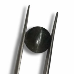 Mantrit (Energized) Cat’s Eye Stone (Lehsunia) Smoky Black Colour Gemstone – 8.10 Carat - Image 3