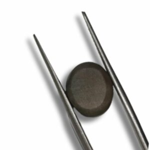 Mantrit (Energized) Cat’s Eye Stone (Lehsunia) Smoky Black Colour Gemstone – 6.60 Carat - Image 2