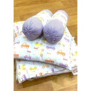 Colourfull Car Partten Baby Comforter Set 4 Piece - Image 4