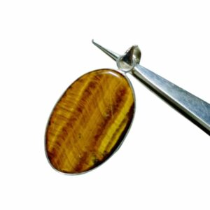 Mantrit (Energized) Tiger Eye Stone Pendant: Harness the Strength - Image 2