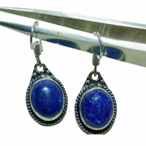 Original Lapis Stone Set - Ring, Pendent & Earrings - Lab Certified / Mantrit (Energized) - Image 2