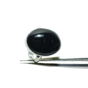 Mantrit (Energized) Adjustable Black Tourmaline Ring With Lab Certified - Image 3