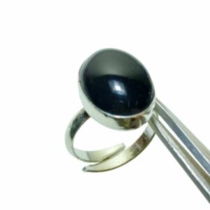 Mantrit (Energized) Black Tourmaline Jewellery Set - Ring, Pendent & Earring - Image 3