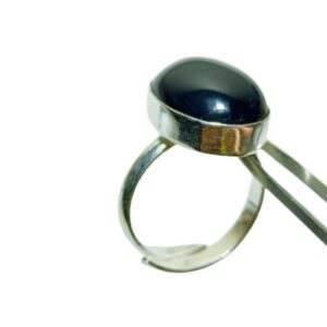 Mantrit (Energized) Adjustable Black Tourmaline Ring With Lab Certified - Image 4