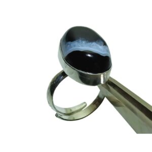 Mantrit (Energized) Original Adjustable Sulemani Hakik Stone Ring With Authentic Lab Certified - Image 4