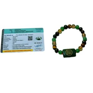 Original Zibu Coin Bracelet With Multi Stone Power - Mantrit (Energized) - Image 2