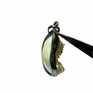 Natural Chandra Mani (Mukta Mani) 30 Carat in Silver Locket - Image 2