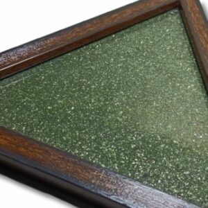 Triangle Pyrite Frame 9 Inch for Home Decor & Spiritual Upliftment – Abhimantrit - Image 5